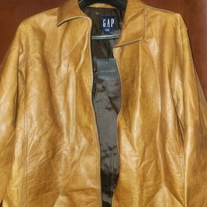 GAP 100% Vintage Authentic leather jacket